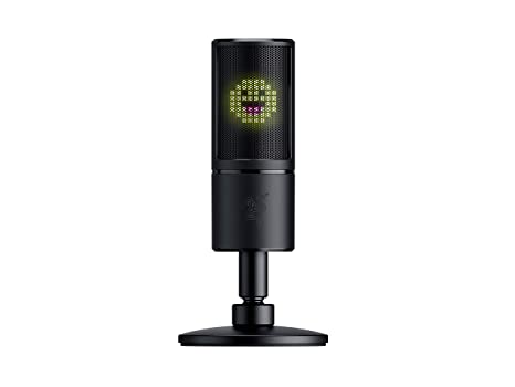 Razer Seiren Emote Streaming Condenser Microphone with Emoticon Display