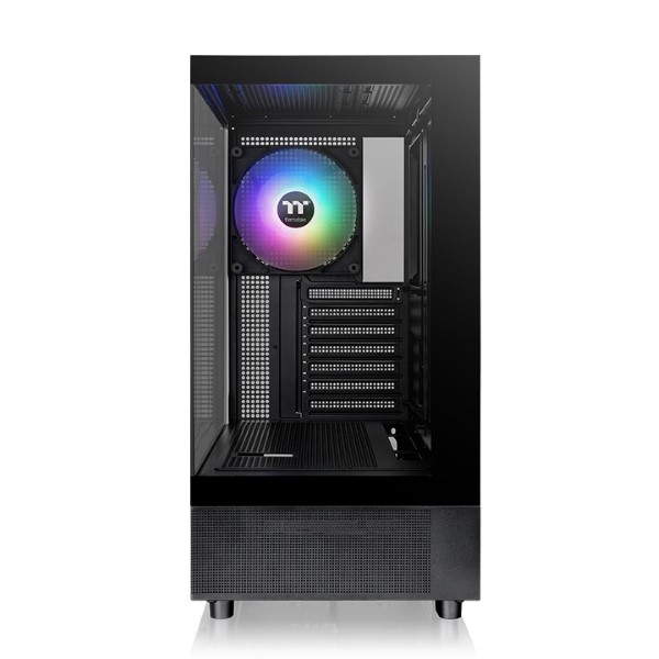 Thermaltake View 270 TG ARGB Mid Tower Chassis E-ATX Tempered Glass Side Panel Gaming Cabinet (Black)