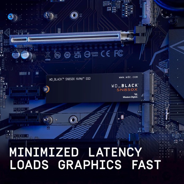WD Black SN850X 8TB Gen4 PCIe NVMe M.2 Internal SSD
