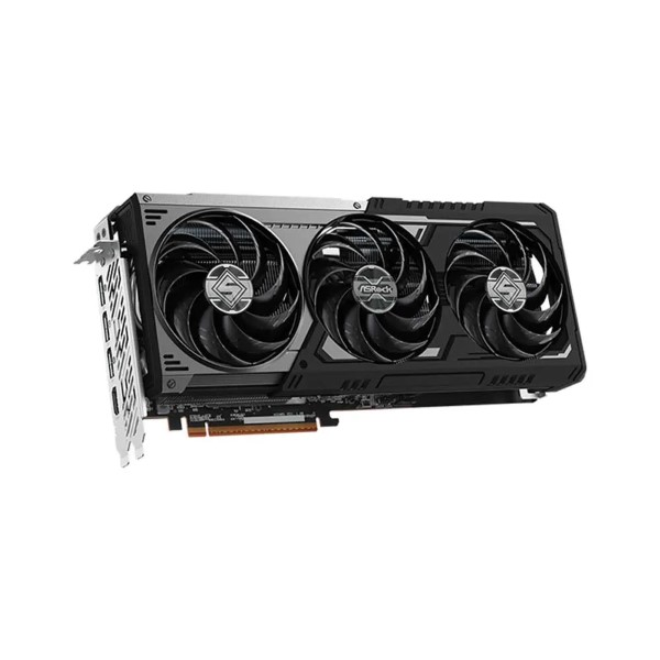 AsRock Radeon RX 9070XT Steel Legend Dark 16GB GDDR6 Graphics Card
