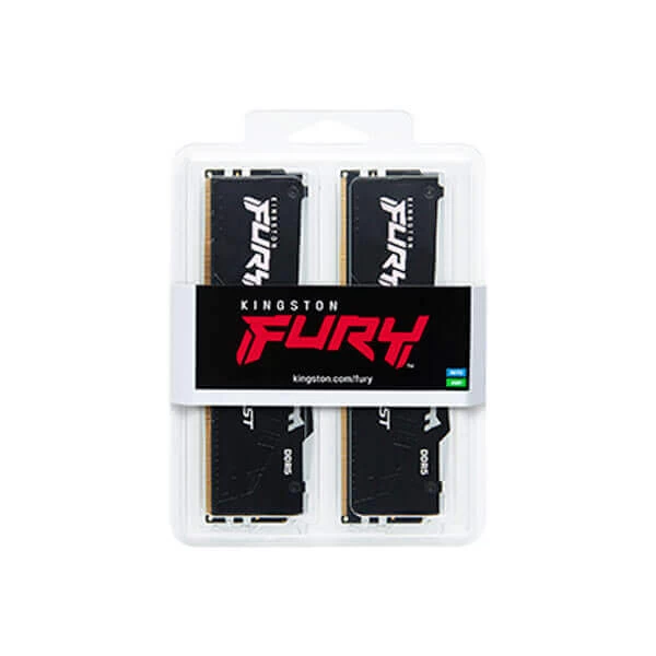 Kingston Fury Beast RGB 32GB 6000Mhz (16GB X 2) DDR5 CL36 Desktop Memory