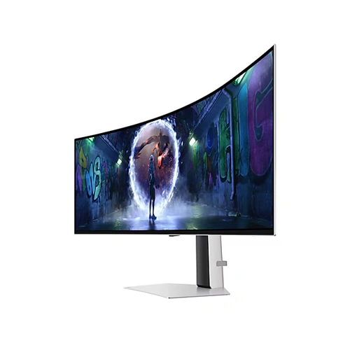 Samsung LS49DG930SWXXL Odyssey G9 49-Inch QHD 240Hz 0.03Ms OLED Panel Gaming Monitor