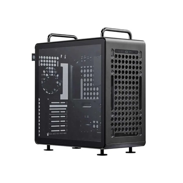 Cooler Master Qube 540 Mid-Tower E-ATX Gaming Cabinet (Stardust Iron)