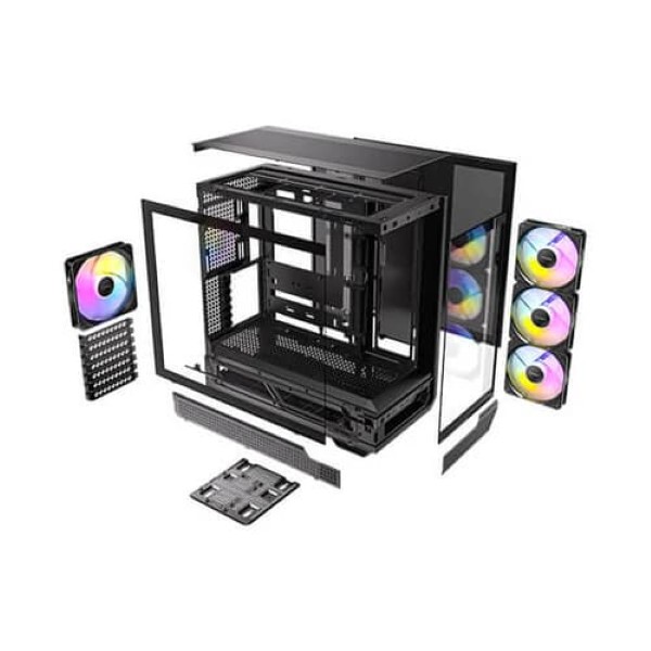 Antec C7 ARGB Black Mid Tower ATX Gaming Cabinet