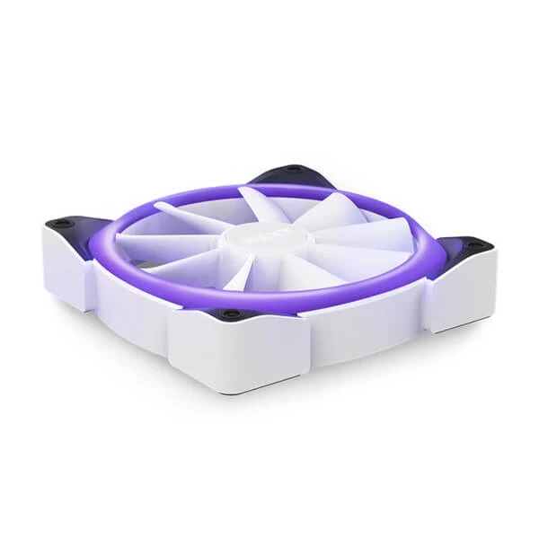NZXT AER RGB 2 120mm Cabinet Fan-White (Single Pack)
