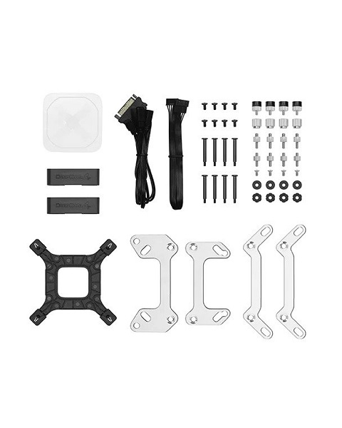 Deepcool LS520 ARGB 240mm All-In-One CPU Liquid Cooler (Black)