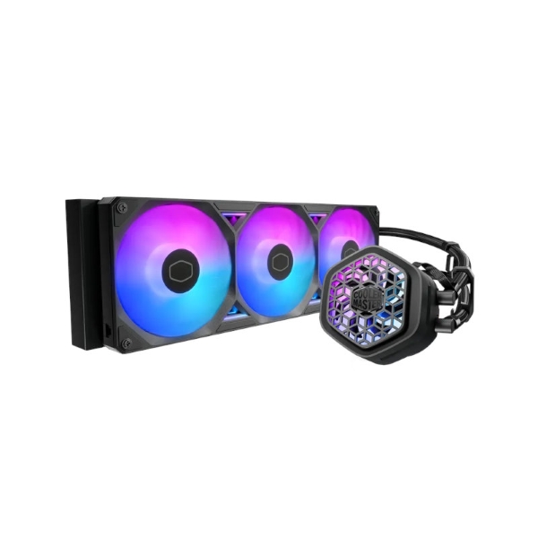 Cooler Master Master Liquid Atmos II ARGB 360mm Liquid CPU Cooler with VRM Fan