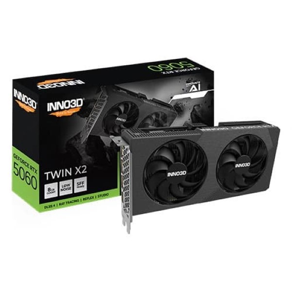 Inno3D RTX 5060 Twin X2 8GB GDDR7 Graphics Card