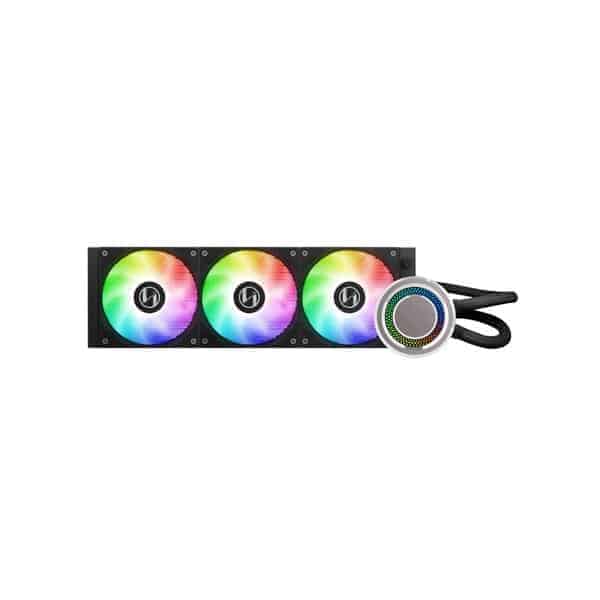 Lian Li Galahad 360 Black ARGB CPU Liquid Cooler.