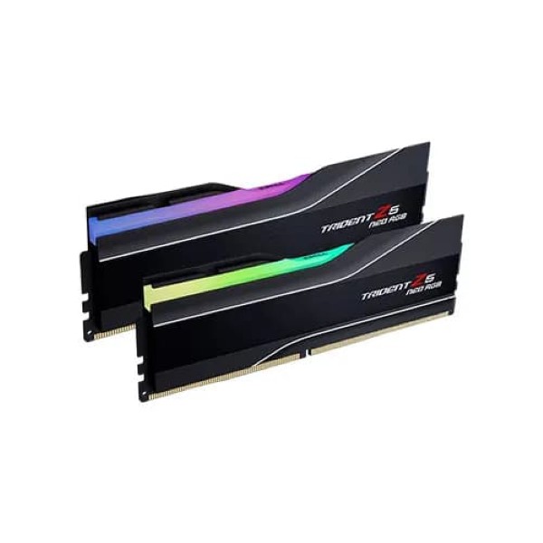 G.Skill Trident Z5 NEO RGB 64GB (32GB x 2) 6000MHz DDR5 CL36 Desktop Memory with AMD Expo (Black)