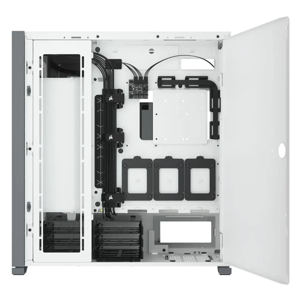 Corsair 7000D Airflow White Full-Tower ATX Cabinet (White)