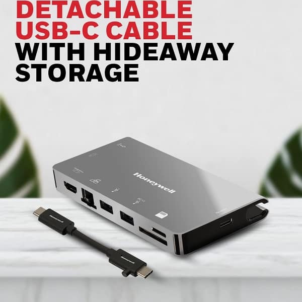 HONEYWELL ULTRA DOCK 8 IN 1 TYPE-C MULTI DEVICE ADAPTOR INCLUDING HDMI AND SD CARD SLOT