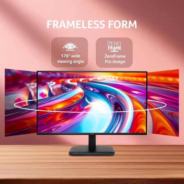 Acer EK240Y P6 24-inch FHD 144hz 1ms IPS Panel bezel less Monitor