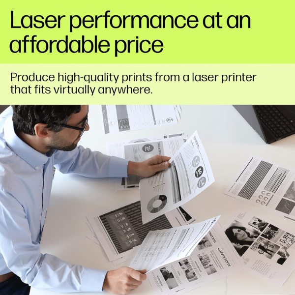 HP Laser MFP 1188FNW Multifunction Monochrome WiFi Printer for Print, Scan, and Copy