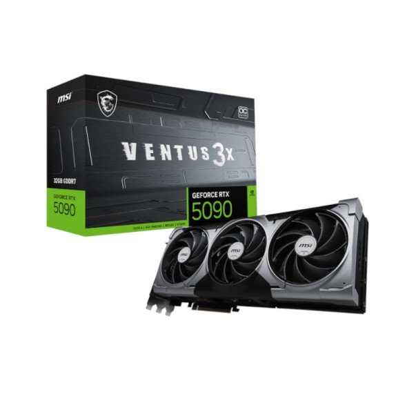 MSI RTX 5090 Ventus 3X OC Plus 32Gb GDDR7 Graphics Card