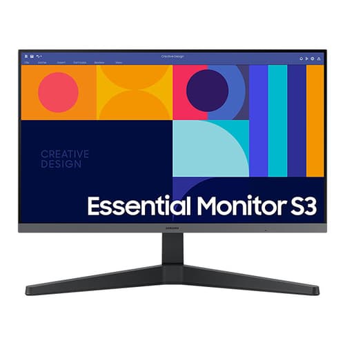 Samsung LS24F330EAWXXL 24 Inch FHD 100Hz 4ms IPS Panel Monitor (Black)