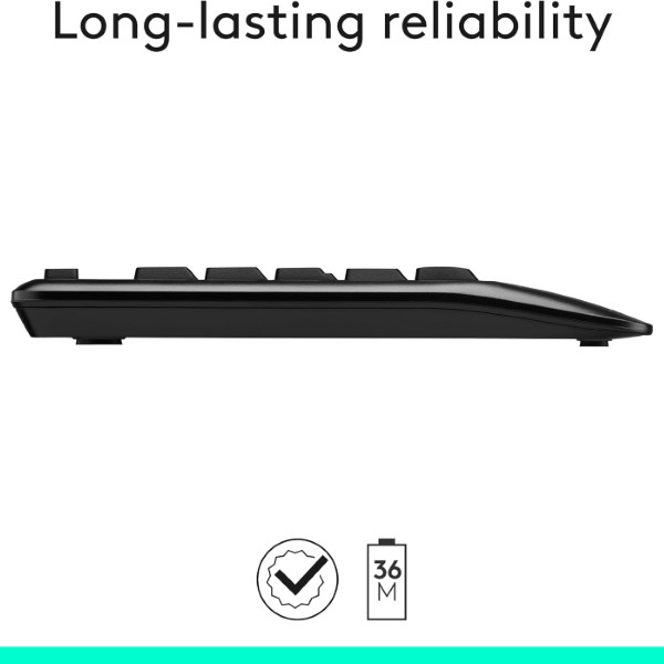 Logitech MK345 Comfort Wireless Keyboard And Mouse Combo