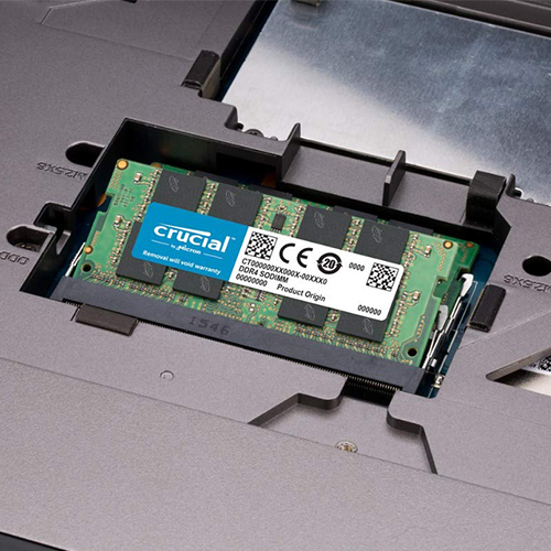Crucial 32GB DDR4-3200MHz SODIMM Laptop Memory (CT32G4SFD832A)
