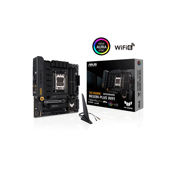 Asus TUF Gaming B650M Plus WiFi AMD AM5 ATX motherboard