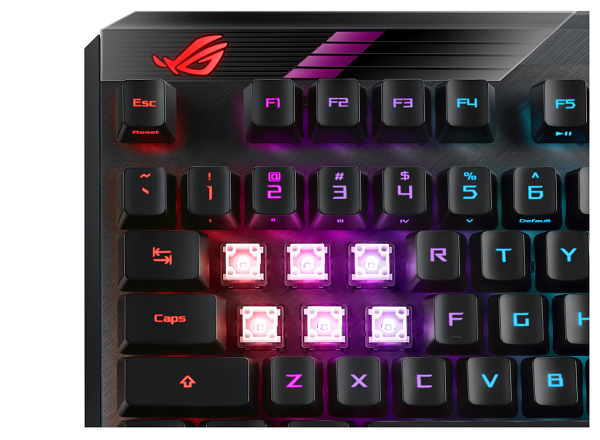 Asus ROG Claymore II Modular Wired/Wireless Mechanical Gaming Keyboard (RX RED)