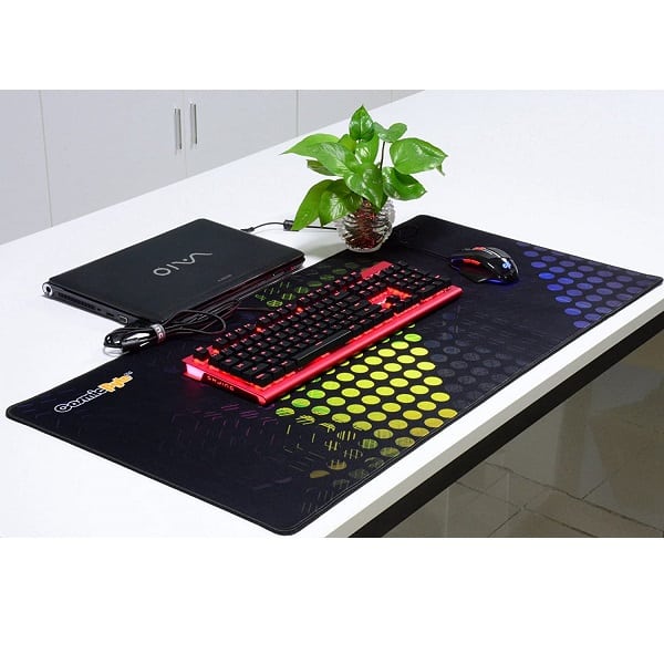 Cosmic Byte Hypergiant Speed Type Extended Large (900mm X 450mm) Gaming Mousepad (Black)