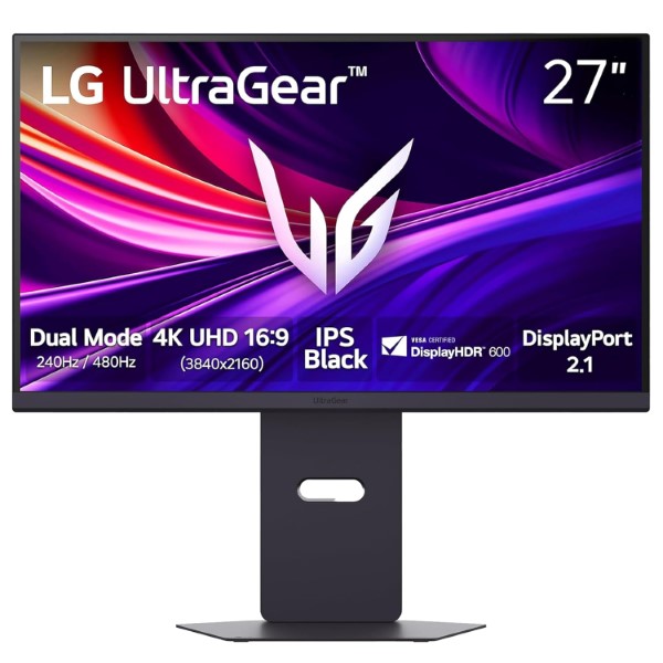 LG Ultragear 27G850A-B 27 Inch 4K UHD 240Hz 1Ms IPS Gaming Monitor Black