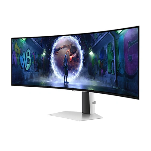 Samsung LS49DG930SWXXL Odyssey G9 49-Inch QHD 240Hz 0.03Ms OLED Panel Gaming Monitor