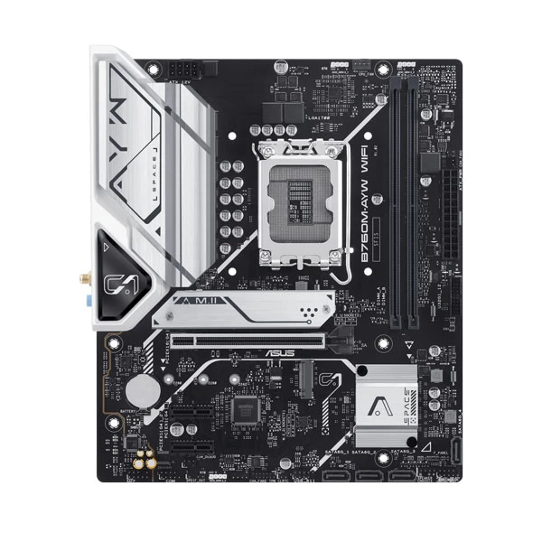 Asus B760M-AYW WiFi Intel LGA1700 M-ATX Motherboard