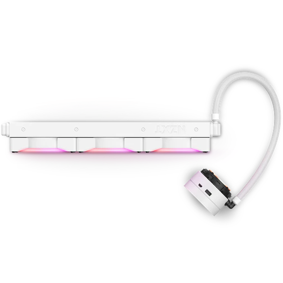 NZXT Kraken X73 ARGB 360mm White Liquid Cooler (RL-KRX73-RW)