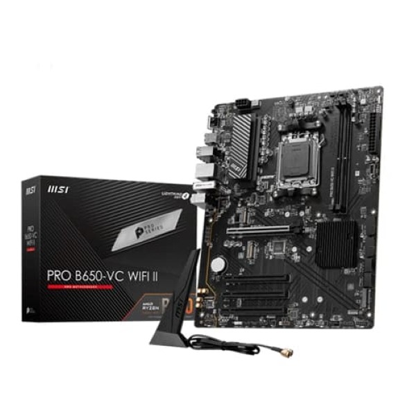 MSI Pro B650 VC WiFi II DDR5 AMD AM5 ATX Motherboard