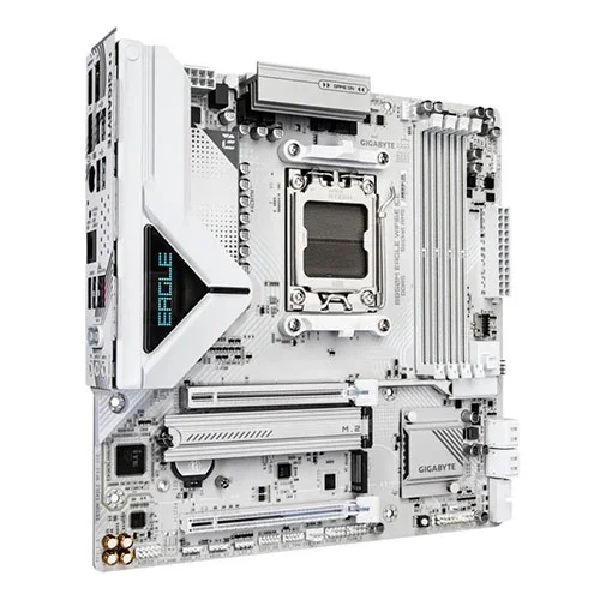 Gigabyte B850M Eagle Wifi6E Ice AMD AM5 M-ATX Gaming Motherboard