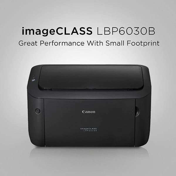 Canon LaserJet LBP6030B ImageClass Monochrome Printer (Black)
