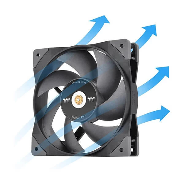 Thermaltake Swafan GT12 120mm Single Pack Cabinet Fan (Black)