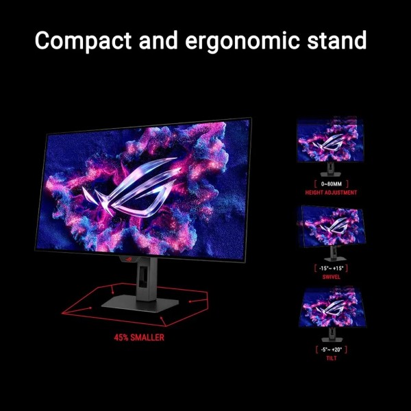 ASUS ROG Strix XG32UCWG 32-Inch UHD 165hz/FHD 330Hz 0.03Ms WOLED G-Sync Compatible Gaming Monitor