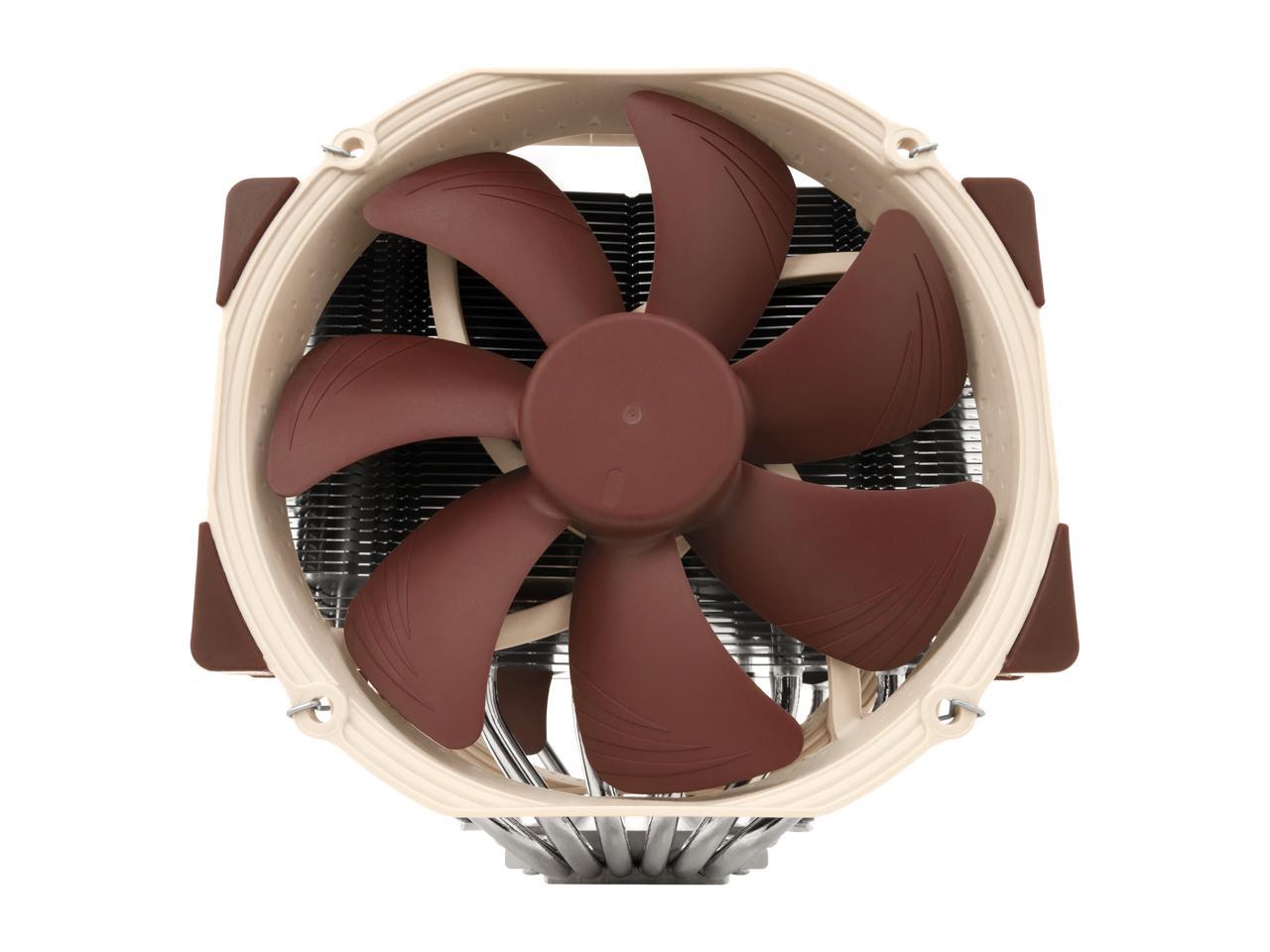 Noctua NH-D15 Premium 140mm CPU Air Cooler (Brown) with 2x NF-A15 PWM 140mm Fans