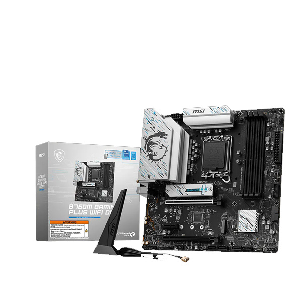 MSI B760M Gaming Plus Wifi Intel LGA 1700 Ddr5 M-Atx Motherboard