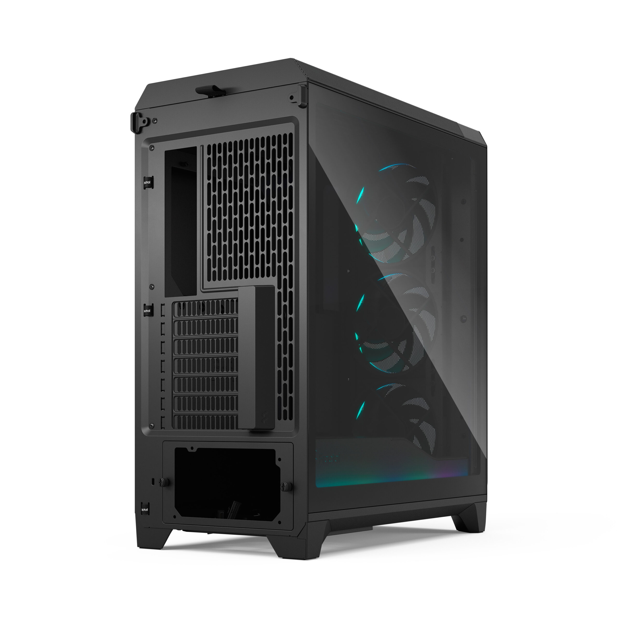 Fractal design Meshify 3 Ambience Pro RGB Black TG Light Tint E-ATX Mid Tower Pc Cabinet