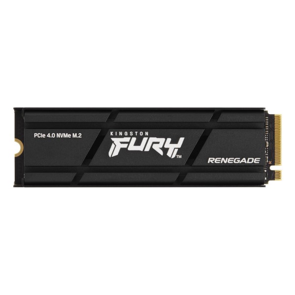 Kingston Fury Renegade 1TB NVMe M.2 PCIe Gen 4.0 Internal Solid State Drive with Heat Spreader