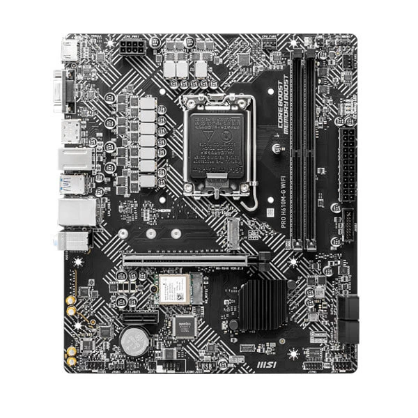 MSI Pro H610M-G WiFi Intel LGA1700 M-ATX Motherboard