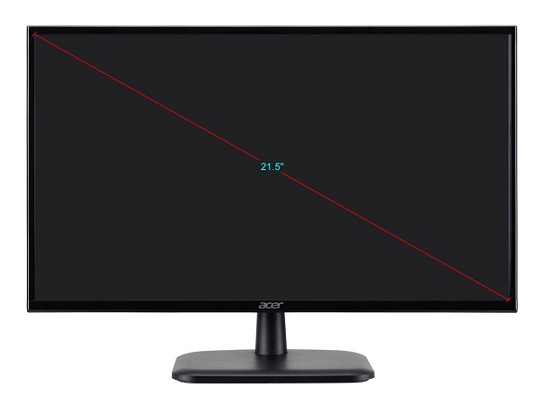 Acer EK220QH3ABI 22-inch full HD (1920 x 1080) 100Hz, 5ms, VA panel monitor with HDMI and D-Sub