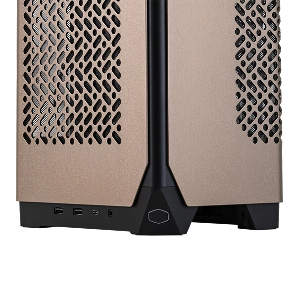 Cooler Master Ncore 100 Max Bronze (M-ITX) Mini-Tower Cabinet with Cooler and PSU