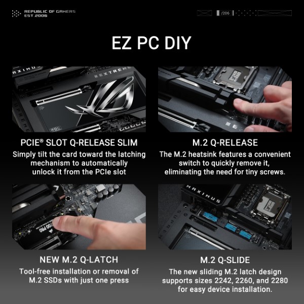 Asus ROG Maximus Z890 Extreme Intel 15th Gen LGA 1851 E-ATX Motherboard
