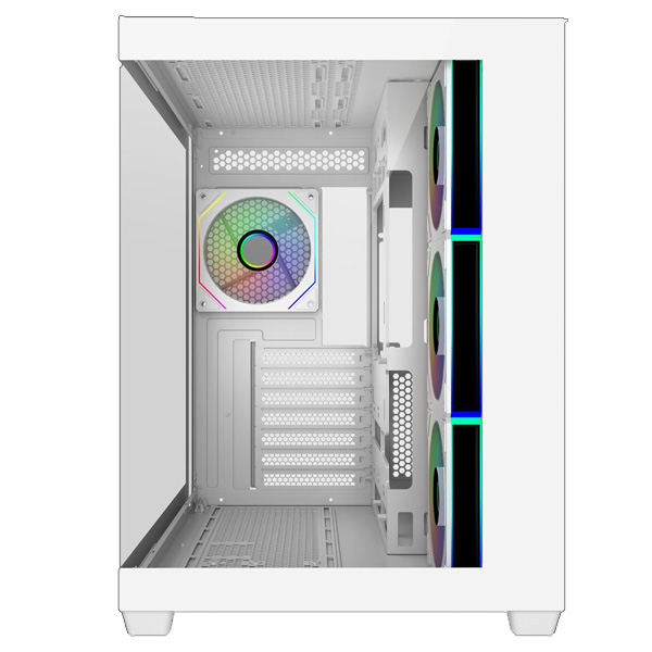 Cooler Master Elite 681 White ARGB ATX Mid Tower Cabinet White