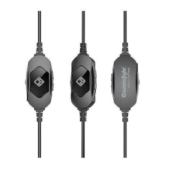 Cosmic Byte Oberon 7.1 RGB Gaming Headset with Dual Input USB and 3.5mm Jack and Detachable Microphone