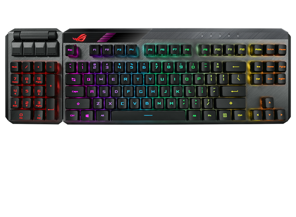 Asus ROG Claymore II Modular Wired/Wireless Mechanical Gaming Keyboard (RX RED)