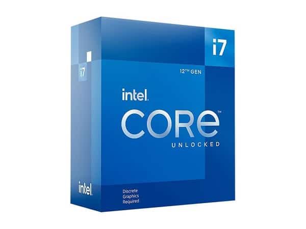 Intel Core I7-12700KF 12th Gen Alder Lake 12 Core LGA1700 Desktop Processor