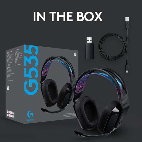 Logitech G535 Lightspeed Wireless Gaming Headset