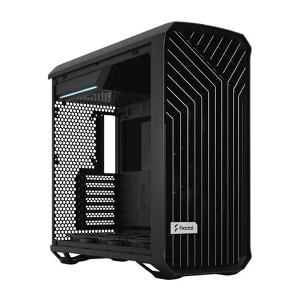 Fractal Design Torrent Black TG Light Tint Mid-Tower ATX Cabinet with Front Mesh & Side Glass Panel