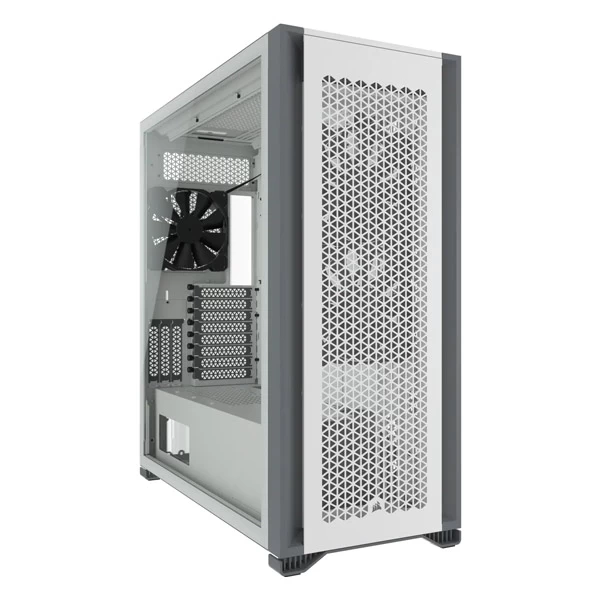 Corsair 7000D Airflow White Full-Tower ATX Cabinet (White)