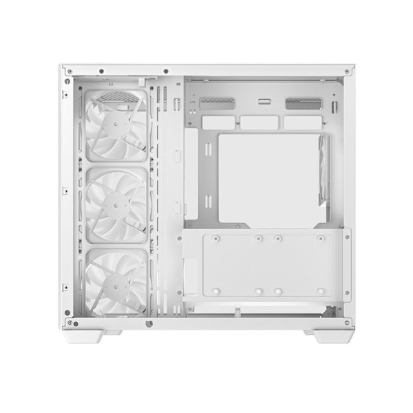 DeepCool CG530 4F White Mid-Tower Gaming Cabinet (White)